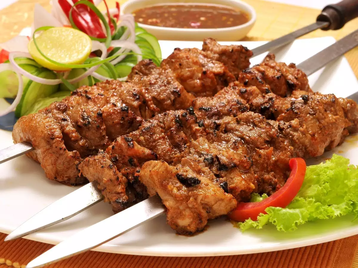 Shammi Kebab and Mutton Tikka