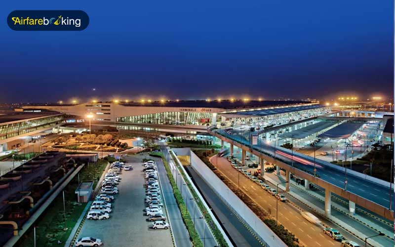 Indira-Gandhi-International-Airport,-Delhi,-India