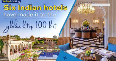 Six Indian hotels have made it to the global top 100 list